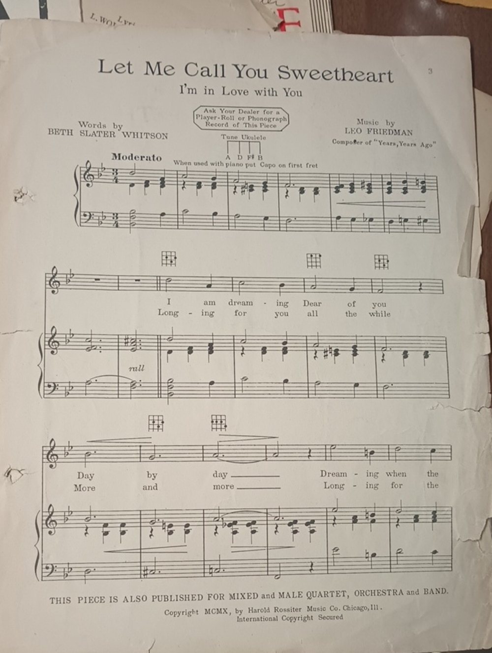 Various Sheet Music Covvers And Music For Mia To Look At - Picture 3 of 15